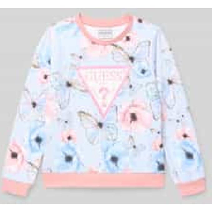 sweatshirt met Labeldetail