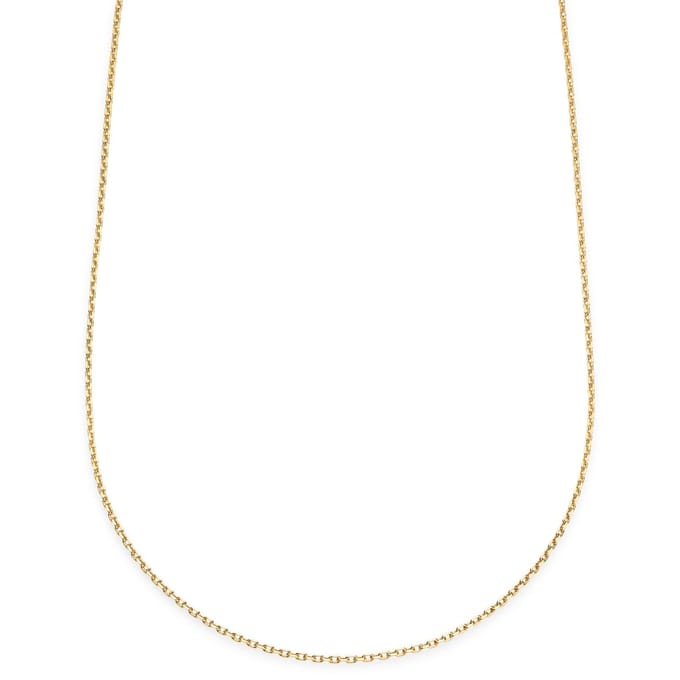 Essentials | 2 mm Goudkleurige Ketting met Kabelschakels