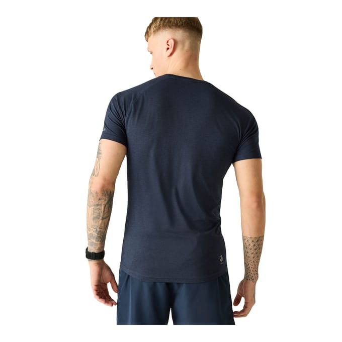 Dare 2B Heren Persist Marl T-shirt (Marine)