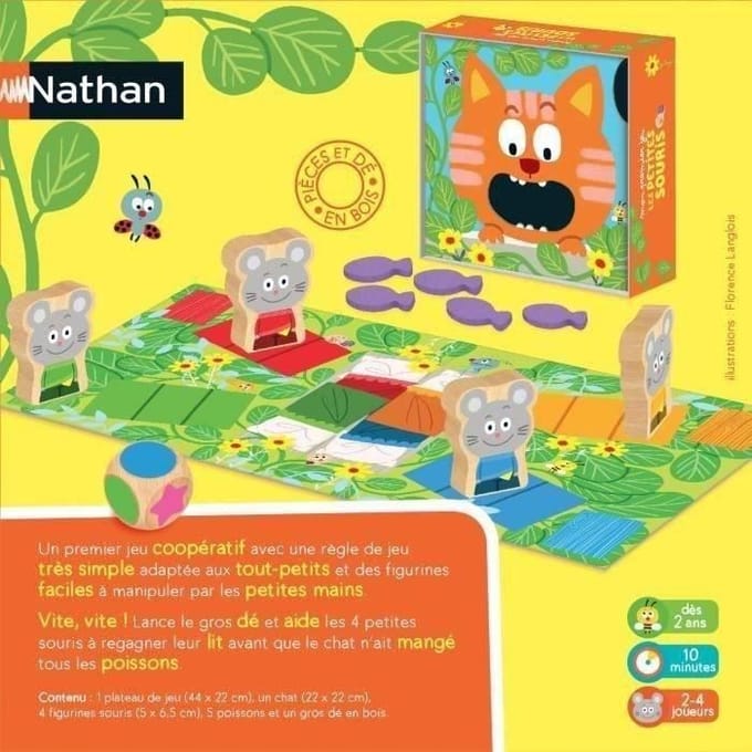 Bordspel Nathan My First Game Little Mouse (FR)