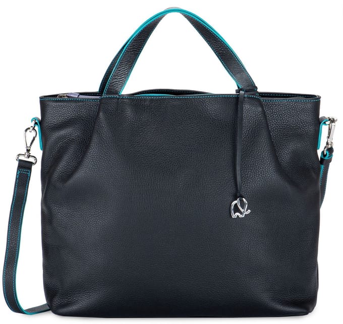 Mywalit Shopper Tas Leer 32 cm - 9 L - black-pace