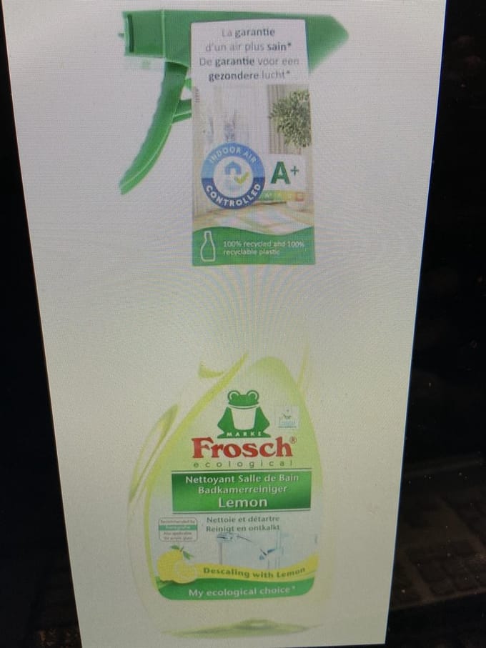 Frosch Badkamerreiniger lemon 500 ml 2 stuks