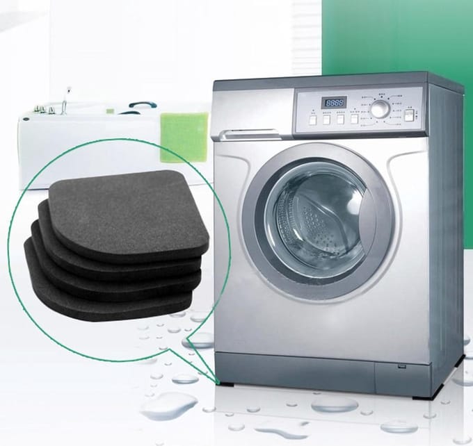 Hiden - Wasmachine Pads - Dempers - 8 stuks
