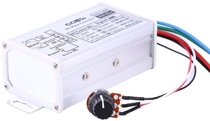 Allecto - Engine speed controller - DC motor speed regulator - Voor RC modellen en ventilatoren - 9 V tot 60 V - Snelheidsregeling - Ideaal voor k
