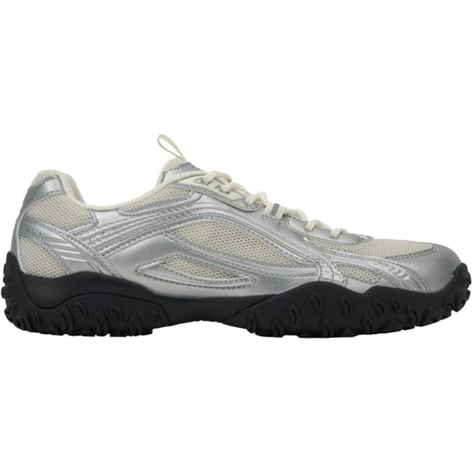 Fila Echappe MS Metallic Zilver Wit Unisex Sneakers Grijs 1XM02348G063 38.5 white