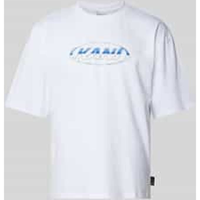 Karl Kani Chrome Logo Crop T-shirt Met Korte Mouwen Wit M Man