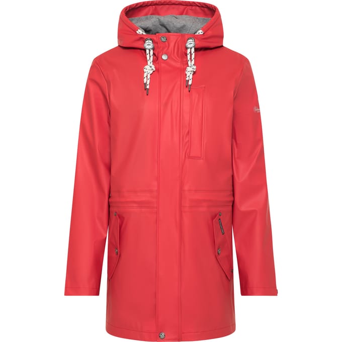 Schmuddelwedda Mackintosh bridgeport Heren Rood-271