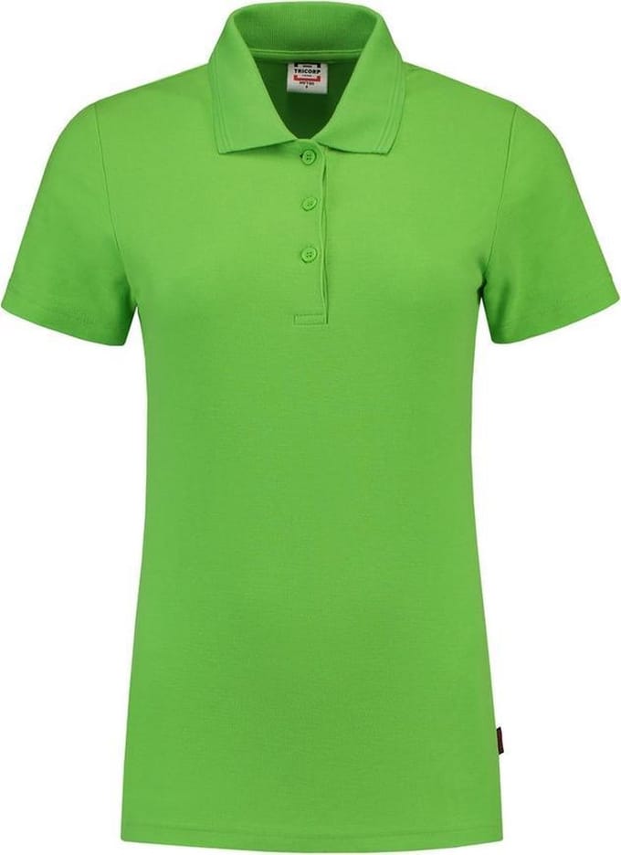 Tricorp  Poloshirt Slim Fit Dames 201006 Lime - Maat L