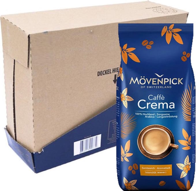 Mövenpick Caffè Crema Koffiebonen - 4 x 1 kg