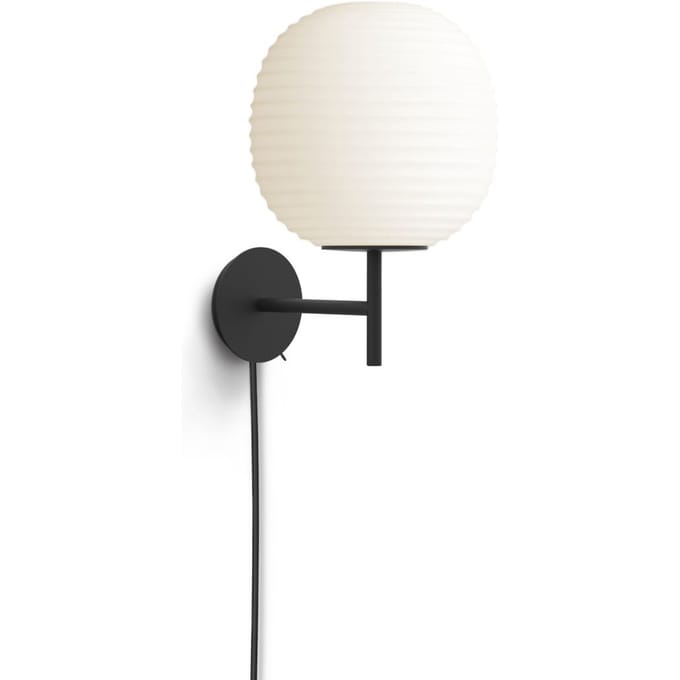 NEW WORKS Lantern Wandlamp Zwart Frame Klein Ø20