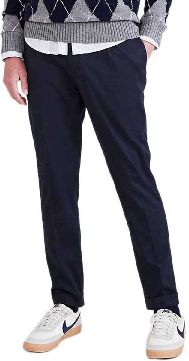 Dockers Refined Pull On Chino Broek Blauw M Man