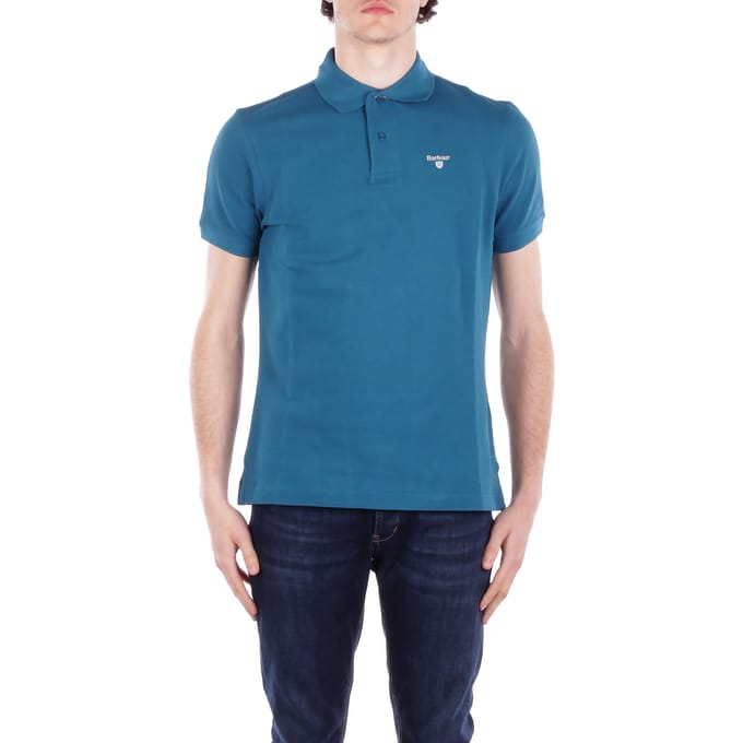 Barbour T-shirts en Blue Polo