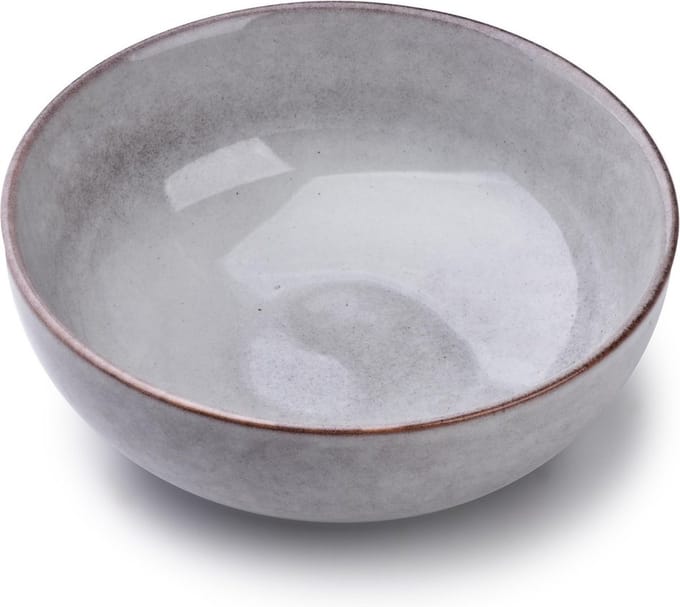 Affekdesign - Set van 2 Kom/serveerschaal Grijs - 600 ml x 2