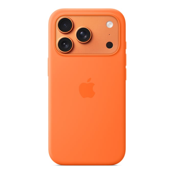 Siliconenhoesje met MagSafe voor de Apple iPhone 17 Pro Max - Orange