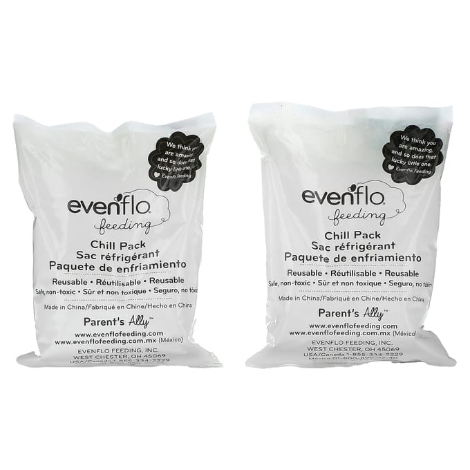 Evenflo Voeding, Deluxe Geavanceerde Handmatige Borstkolf, 10-delige Set blue