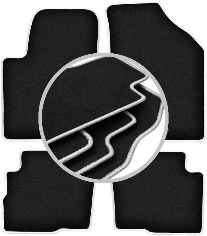 CARLUX-SILVER automatten voor: Kia Soul I crossover (2009-2013)