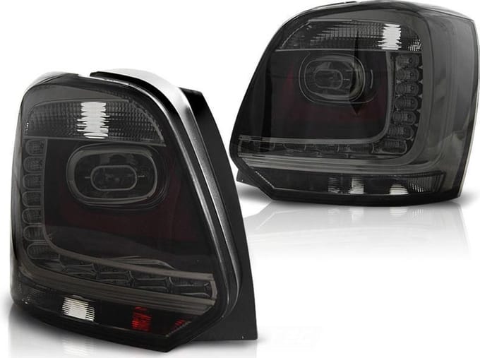 Achterlichten VW POLO 09-14 SMOKE LED