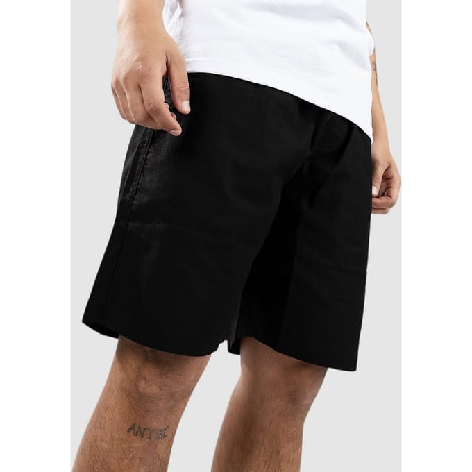 Blue Tomato Linen Korte Broek zwart