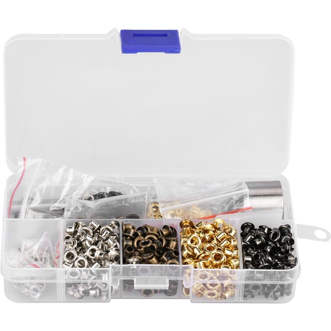 Eyelet Grommet Washer with 3pcs Handwork Tools Set (3mm x 420pcs)