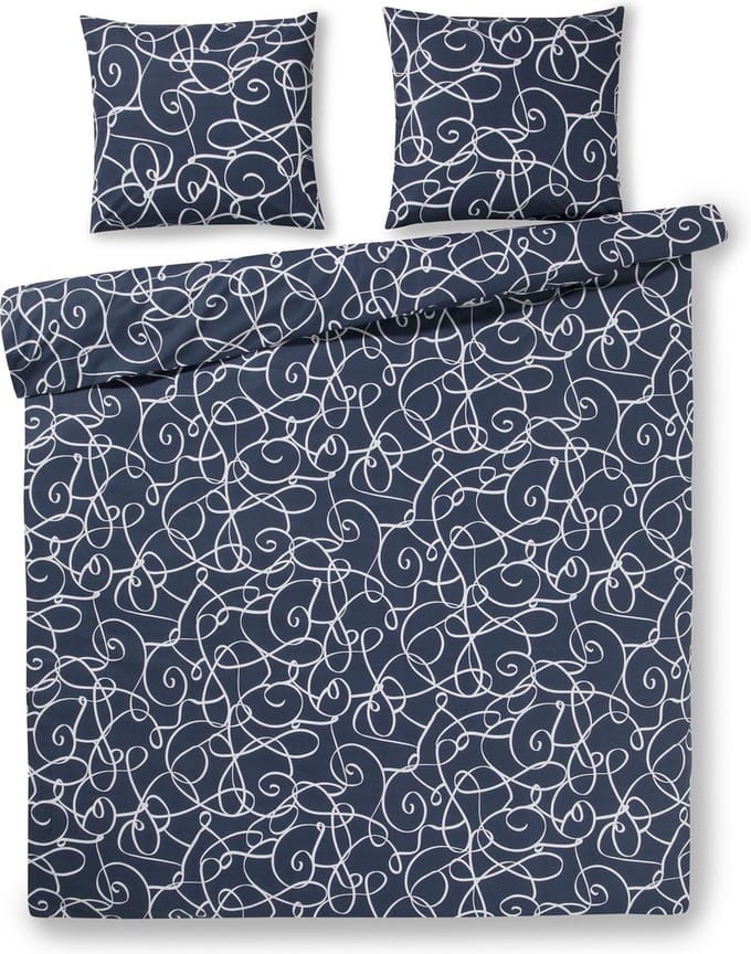 Day Dream Taco - dekbedovertrek - lits-jumeaux - 240 x 200/220 - Navy