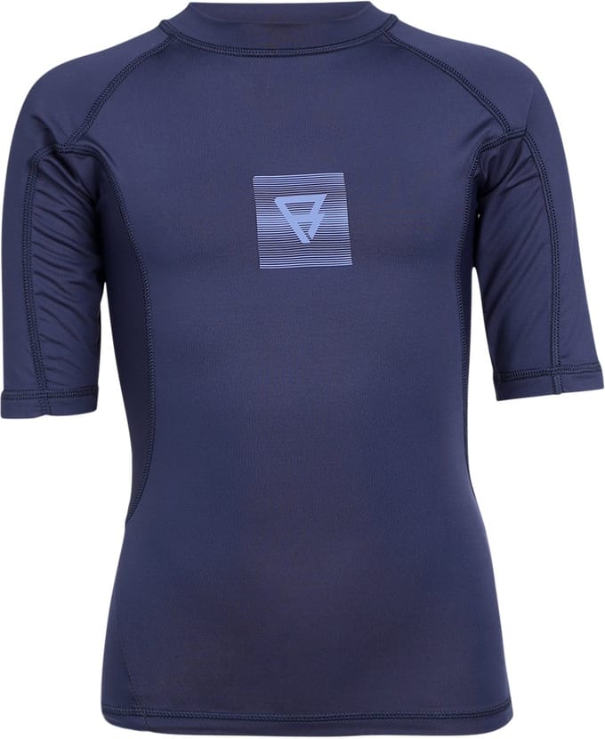 Brunotti - Waveguardy - Rashguard Indigo Blue - Jongens - UV-shirt UPF 50+ - Sneldrogend - 128