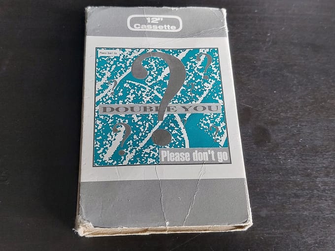DOUBLE YOU - PLEASE DON'T GO (12 INCH CASSETTE-SINGLE)