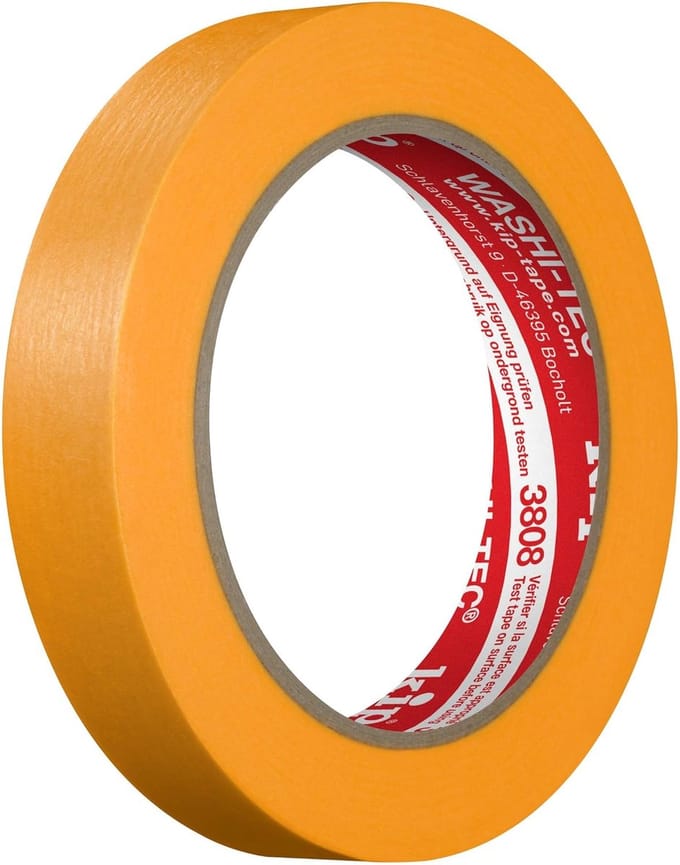 Kip 3608 Washi Tape Oranje 18mm - per rol