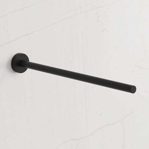 Kronenbach Lima 2.0 Black towel rail 1-arm 43 cm 29.200.070.5005
