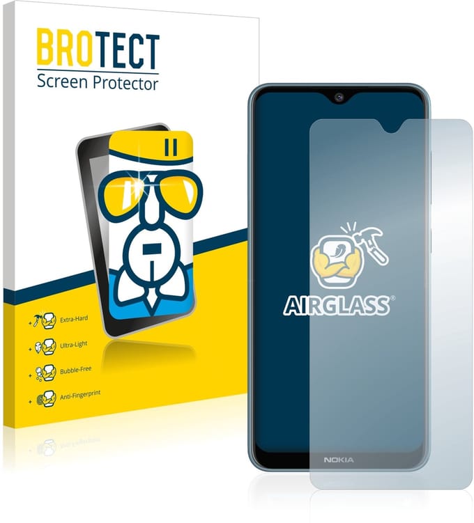 Screenprotector voor Nokia 6.2 Beschermglas transparant
