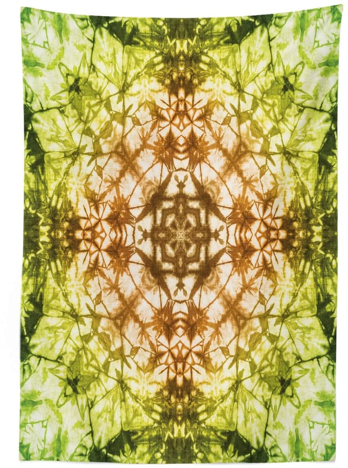 ABAKUHAUS – Tafelkleed 140x200 cm – Rechthoekig – Groenbruin