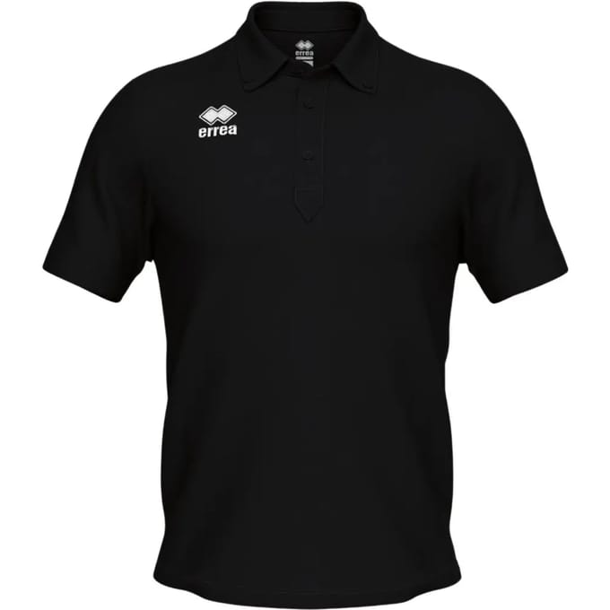 Polo Errea Class Mc Ad Nero - Sportswear - Volwassen