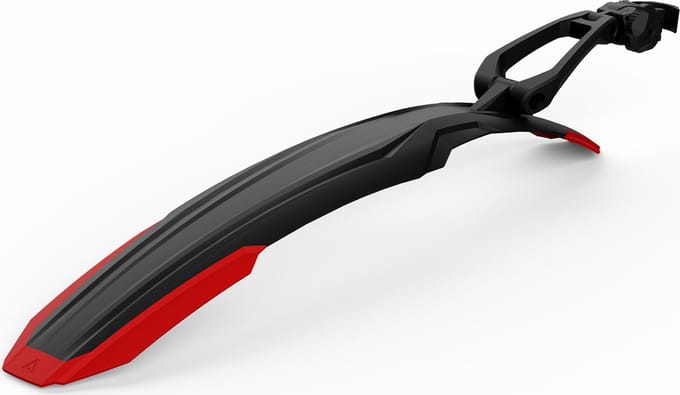 ACID Spatbord VANE DISC REAR 27.5 INCH Zwart/Rood