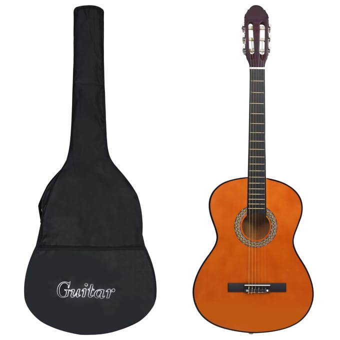 vidaXL - Gitaar - klassiek - beginner - met - tas - 4/4 - 39"