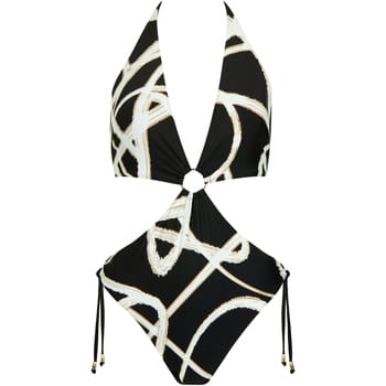 Eén stuk badpak monokini zonder beugels voor dames Lisca Honolulu