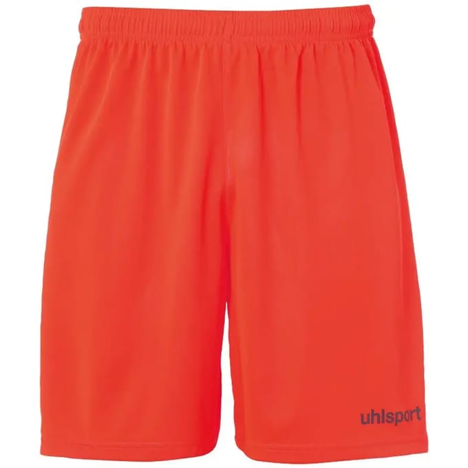 Uhlsport Center Basic Shorts Kind Fluo Rood-Marine Blauw Maat 116