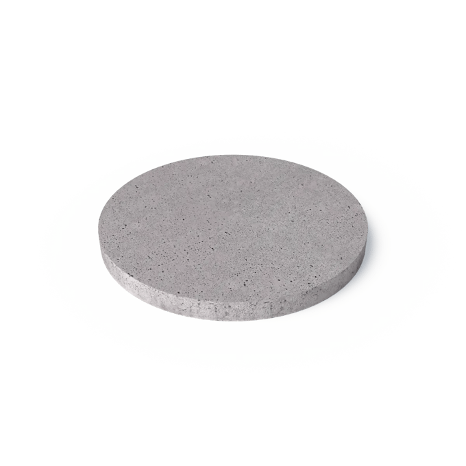 Schellevis Oudhollands Grijs Rond Ø100x8cm