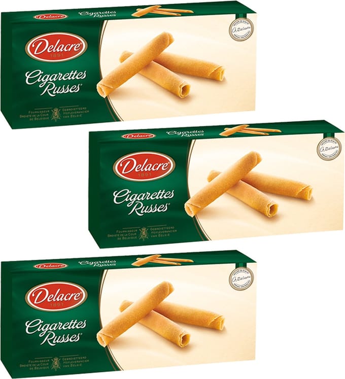 Delacre Cigarettes Russes - 200g x 3