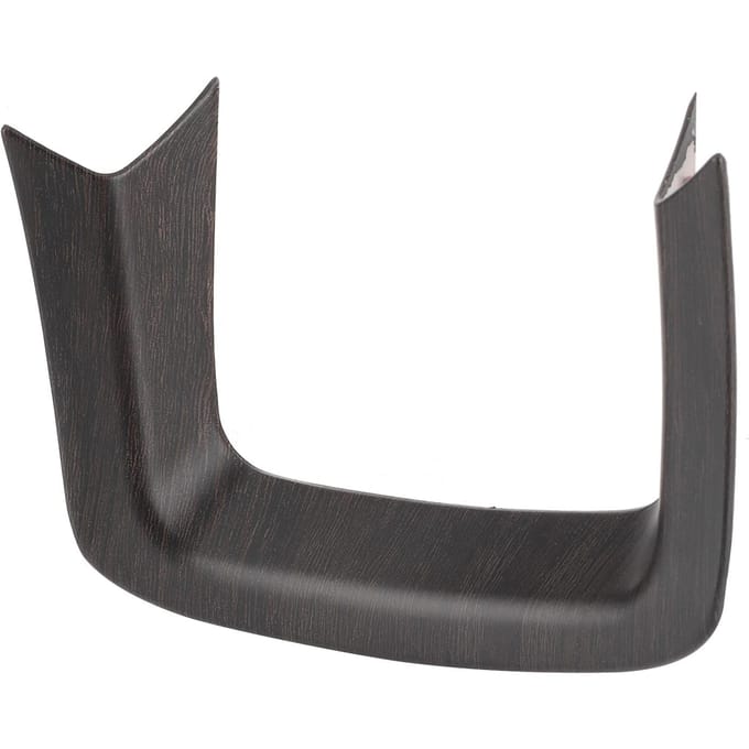 UShape Stuurwiel Onderste Sierlijst Eikenhout Decor Pasvorm voor Range Rover Sport 20142019 black