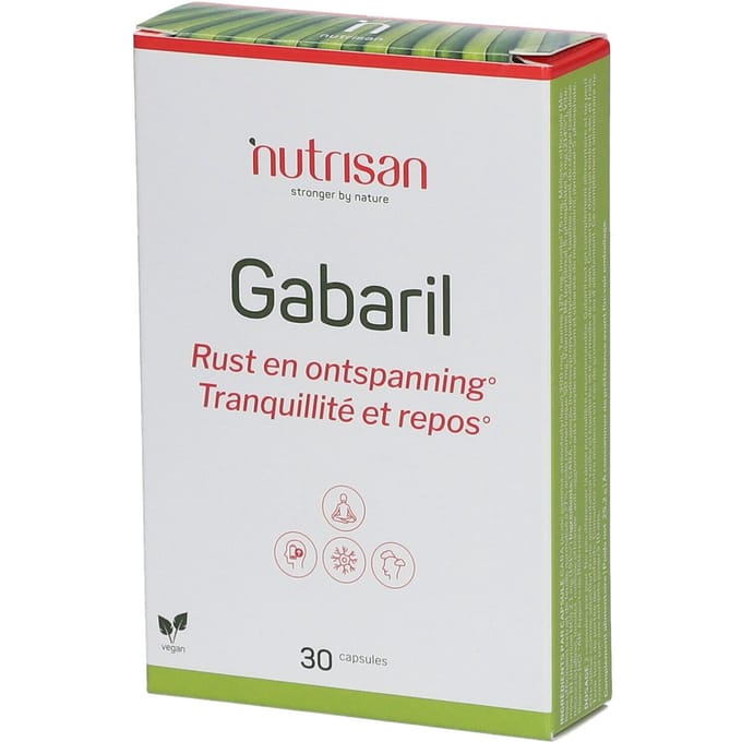 Nutrisan Gabaril 30 Vegetarische capsules