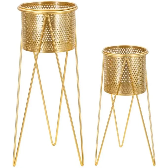 Vaashouder Glat Set 2 Pcs 21×20×46 cm