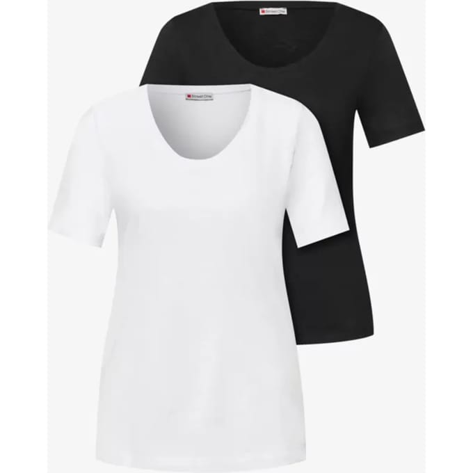 Basic Shirt in een 2-pack