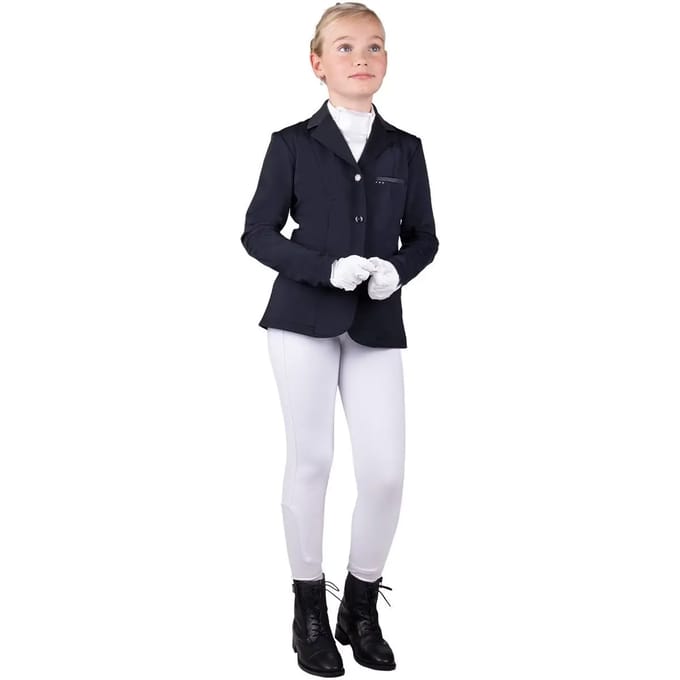 QHP Wedstrijdjas Kae Junior Zwart - 164