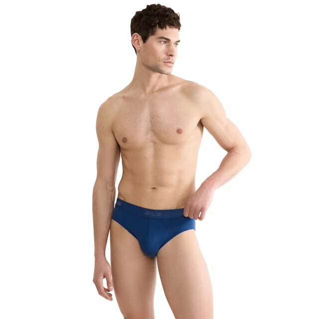 Sloggi SLG Base Brief C2P Heren Onderbroek - DONKER GRIJS BLAUW