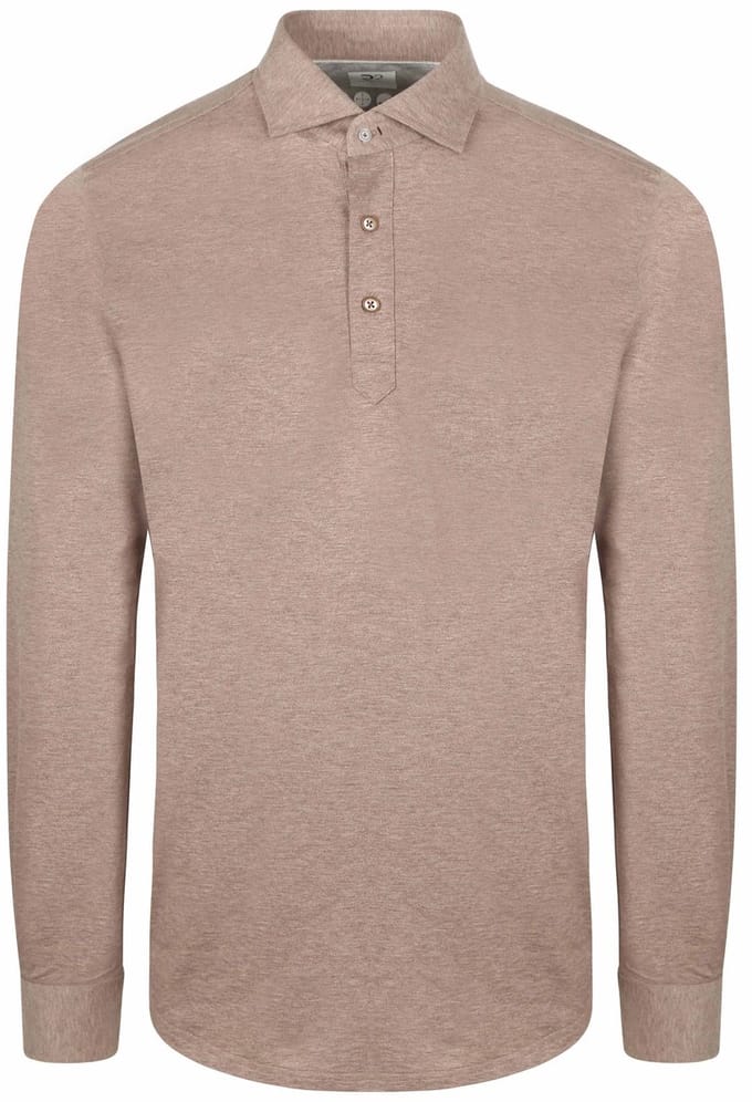 R2 Camicia Polo Jersey Beige - Maat XXL - Heren