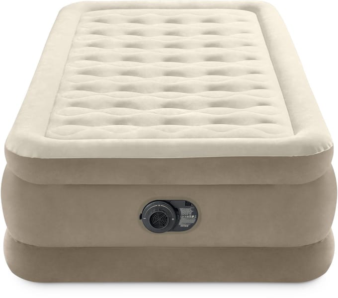 Intex Twin Ultra Plush Luchtbed met ingebouwde pomp - 191x99x46 cm