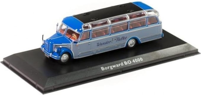 Borgward BO 4000 1952 – Atlas 1:72 - Modelauto - Schaalmodel - Miniatuurauto