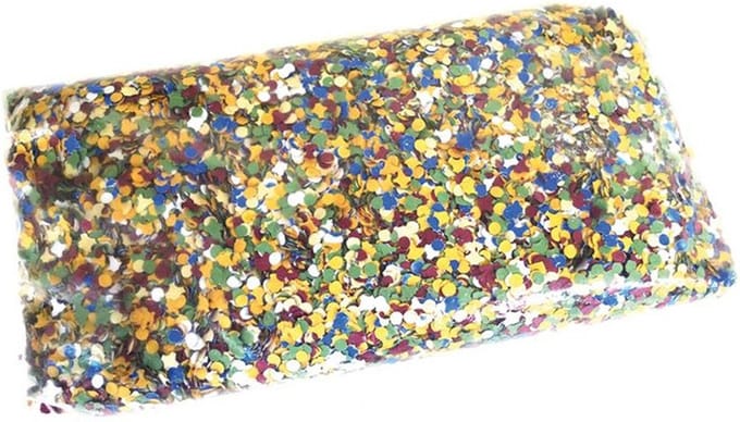 Confetti snippers van papier - multi colours mix - 1 kilo zak - feestartikelen - versieringen - carnaval