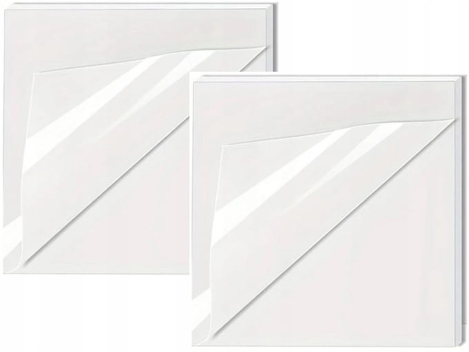 Transparante lijm Notitieblaadjes - 100 Vellen