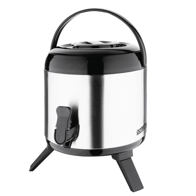 Olympia RVS Dubbelwandige Drankdispenser 6 Liter - DH709