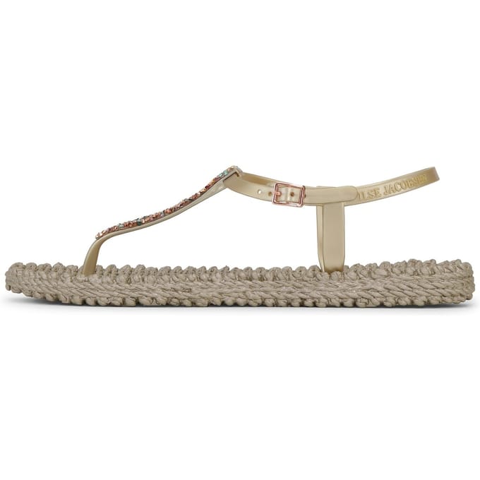 Ilse Jacobsen Cheerful10m Platin Größe: 36 | Sandalen Outlet | Damen